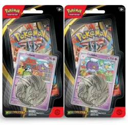 Pokemon TCG Mega Evolution Booster Pack (Blister) Drifblim and Drifloon - Image 1
