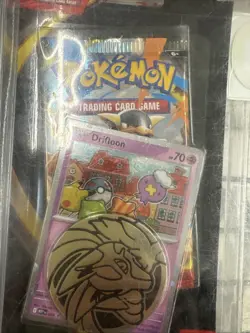 Pokemon TCG Mega Evolution Booster Pack (Blister) Drifblim and Drifloon - Image 2