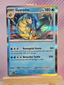 Pokemon TCG: Gyarados (Holo) 043/193 - Paldea Evolved - NM Condition - Image 1