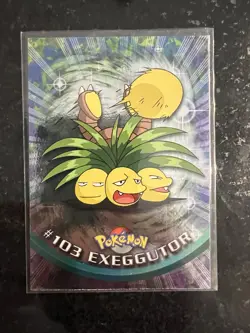 Exeggutor Silver Foil Topps Pokemon TV Animation Edition Series 2 #103 2000 - Image 1