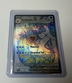 Gyarados ex Pokemon Scarlet & Violet Base Set Ultra Rare 225/198 - Image 1