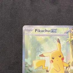 Pokemon TCG Pikachu ex ASC 276/217 Special Illustration Rare Full Art Holo EX 2… - Image 2