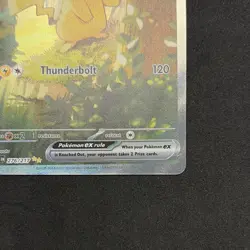 Pokemon TCG Pikachu ex ASC 276/217 Special Illustration Rare Full Art Holo EX 2… - Image 4