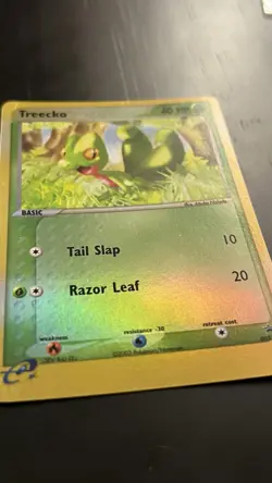 Treecko 003/040 LP (e-League) Nintendo Black Star Promo Pokemon TCG Reverse Holo - Image 4