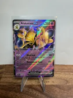 Alakazam ex (Error No Star Pattern) Pokemon BLACK STAR Promo #050 Holo - Image 1