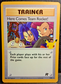 Here Comes Team Rocket! Holo Classic Collection CCC Celebrations Pokemon - Image 1
