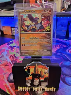 Pokemon TCG: Prismatic Evolutions Great Tusk Master Ball 055/131 NM - Image 1