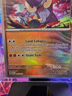 Pokemon TCG: Prismatic Evolutions Great Tusk Master Ball 055/131 NM - Image 3