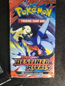 Pokemon Destined Rivals Booster Pack Lot x4 Scarlet & Violet Factory Sealed - Image 4