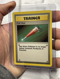 Full Heal - 82/102 - Uncommon Unlimited Base Set - Pokemon NM/MT Trainer WOTC - Image 2