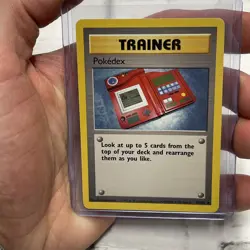 Pokemon Base Set WOTC Uncommon Trainer - Pokedex 87/102 - Near Mint NM Vintage - Image 1
