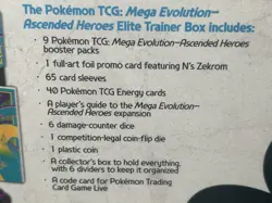 Pokemon Mega Evolution Ascended Heroes Elite Trainer Box New & Sealed Ships Fast - Image 3