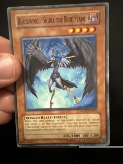 Yugioh Blackwing - Shura the Black Flame RGBT-EN011 Common - Image 2