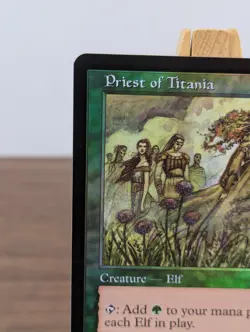 Priest Of Titania Foil FNM Promo Holo Friday Night Magic The Gathering MTG Card - Image 3