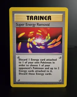 Pokemon TCG - SUPER ENERGY REMOVAL #79 RARE - 4TH PRINT - BASE SET 1999/2000 -NM - Image 1