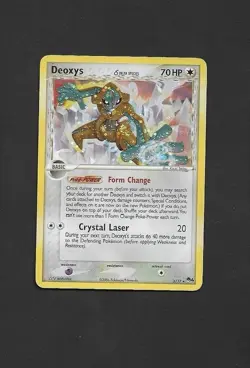 Pokemon TCG Deoxys Delta Species Holo Card 2/17 Pop Series 4 Vintage - Image 1