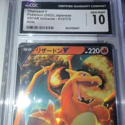 Pokemon Charizard V Holo Card 013/172 VSTAR Universe CGC 10 Gem Mint Japanese - Image 2