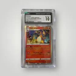 CGC 10 Charizard Holo 012/100 Amazing Volt Tackle s4 Pokemon Card - Image 1