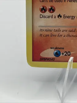 Ninetales 32/123 Mysterious Treasures Regular Rare Vintage Pokemon Card LP 2007 - Image 2