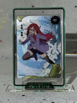 Karin Uzumaki UR NRCC-UR-020 Official Naruto Ninja Age Kayou CCG Trading Card NM - Image 1
