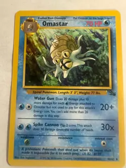 Gengar 20/62 - 1999 Fossil Set Pokemon Card NM/M (Never Played) - Image 1