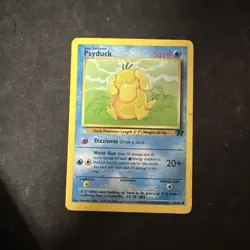 Psyduck Team Rocket 65/82 Common 1995-2000 Pokemon Card TCG D1 - Image 1