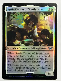 Rosie Cotton of South Lane The Lord of the Rings 27 Foil MTG Card LP-NM - Image 1