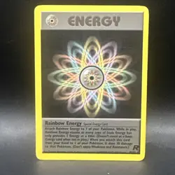 Pokemon Card - Rainbow Energy Team Rocket 80/82 Rare - Image 1