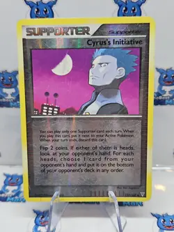 Cyrus's Initiative 137/147 Reverse Holo Pokemon MP - Image 1