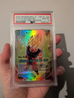 Ferocious Strike, SS Son Goku PSA 10 Dragonball Super Card Game TCG - Image 1