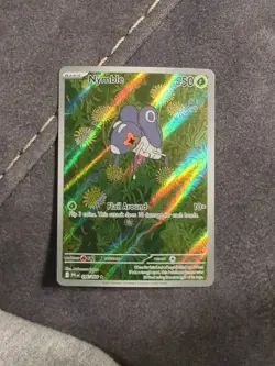 Pokemon Nymble Reverse Holo Basic Grass Card 096/094 2025 Nintendo TCG English - Image 1