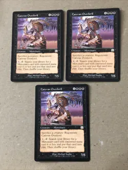 Cateran Overlord X3 Mercadian Masques LP/Ex Condition See Pics Front Back - Image 1