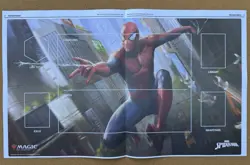 SDCC 2025 Magic The Gathering Spider-Man Starter Welcome Playmat x2 MTG - Image 3