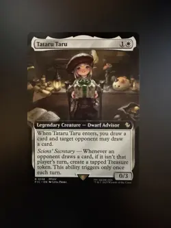 MTG Final Fantasy English Tataru Taru Extended Art 0138 Non-Foil - Image 1