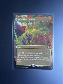 Forbidden Orchard Borderless Double masters 2022 Nonfoil MTG - Image 3