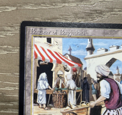Bazaar of Baghdad Arabian Nights MTG NM Magic: The Gathering Vintage - Image 4