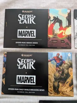 Magic: The Gathering Secret Lair x Marvel The Foil Web-Slinger Bundle MTG SEALED - Image 2
