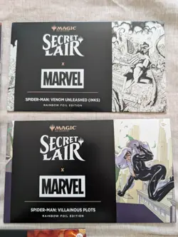 Magic: The Gathering Secret Lair x Marvel The Foil Web-Slinger Bundle MTG SEALED - Image 3