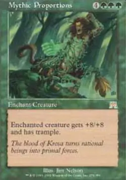 MTG - Mythic Proportions - Onslaught - NM, English Magic FLAT RATE SHIP - Image 1