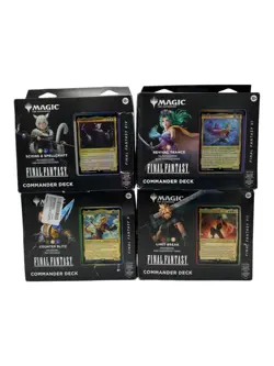 Final Fantasy MTG Commander Decks - 4 Pack - Image 1