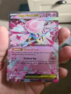 041/094 Mega Diancie ex : Double Rare Card : Phantasmal Flames : Pokemon TCG - Image 1