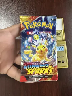 VERY HEAVY! BIG HITUUU22.35g Surging Sparks Pokemon TCG Booster (SEALED) - Image 2