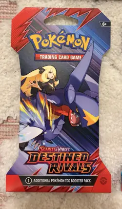 Pokemon TCG Destined Rivals Booster Packs Sleeved Blister Packs Lot 5 Set New - Image 2