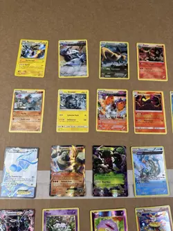 Pokemon TCG 2015-2017 38 Card Lot - Rayquaza EX, Mew, Guzzlord GX, Pikachu - Image 4