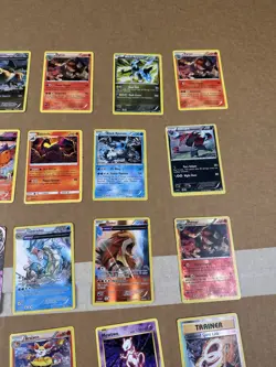 Pokemon TCG 2015-2017 38 Card Lot - Rayquaza EX, Mew, Guzzlord GX, Pikachu - Image 5