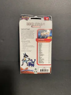 Pokemon Sun & Moon Burning Shadows Rock Steady Theme Deck New Factory Sealed 820650802362 - Image 4