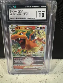 Pokemon Charizard VSTAR VSTAR Universe 014/172 Holo CGC 10 Japanese 2022 - Image 1