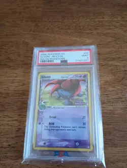 Pokemon PSA 9 MINT Gloom 42/110 EX Holon Phantoms Reverse Holofoil 2006 Foil - Image 1
