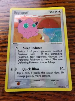 MP Jigglypuff Reverse Holo 65/112 Pokemon EX Fire Red Leaf Green - Image 1