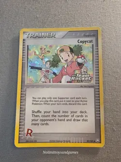 Pokemon Copycat #83 Reverse Holo Ex Team Rocket Returns Stamped Free Shipping - Image 1